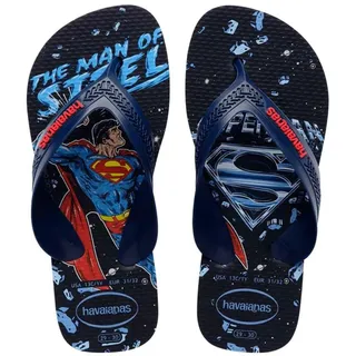 Havaianas Bambini Max Herois Blueruby, Infradito, Blu Navy Rubino Rosso, 26/28 EU