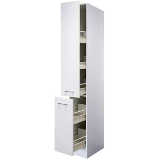 Flex-Well Apothekerschrank Lucca 30 x 200 x 57 cm Weiß
