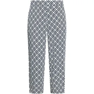 Betty Barclay Marlene-Hose "Marlene-Hose mit elastischem Bund", dunkelblau, weiß