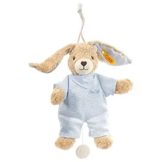 Steiff 237515 Hoppel Spieluhr 20 blau Hase