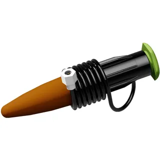 Windhager Automatischer Wasserspender, Flaschenadapter, Bewässerungshilfe, Bewässerungssystem, 3 x 11 cm, 3 stück, 06434, Beige