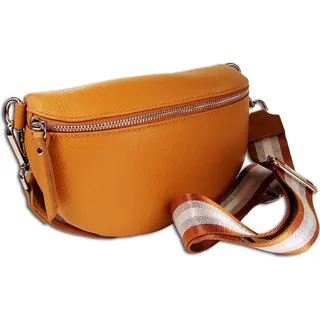 Tasche braun tan Toscanto Gürteltasche Leder Tragegurt passend OTTM808GC - Braun
