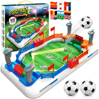 Dromlag Mini-Tischkicker Kinder – Tischfußball Spiel, Fußballspiel für Jungen, Familienspiel, Partyspiel
