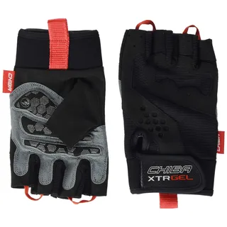 Chiba Unisex XTR Gel Handschuhe, Black/Light Grey, XXL