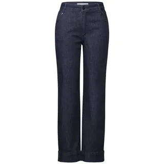 STREET ONE Damen A378417 Straight Leg Jeans,Blau,27