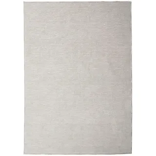 Flair Rugs Webteppich , Grau , Textil , Uni , rechteckig , 140x194 cm , für Fußbodenheizung geeignet, waschbar, pflegeleicht , Teppiche und Böden, Teppiche, Moderne Teppiche