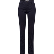 BRAX Damen Style Mary Superior Cotton Hose, Perma Blue, 27W / 30L EU