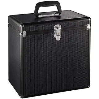 Hama LP-Schutzhülle »LP Koffer 50, Koffer für bis zu 50 Schallplatten, Schwarz
