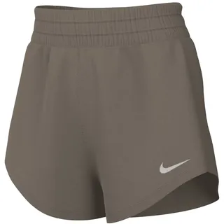 Nike Damen Short Mid-Rise 3  Shorts DX6010-233 M - Mink Brown/Refl Silver - M