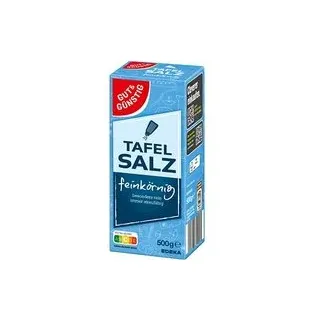 GUT&GÜNSTIG TAFELSALZ  Salz, 500,0 g