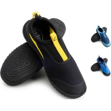 Cressi Coco Shoes - Sportschuh für Wassersportler, Shoes Schwarz/Gelb 45, Erwachsene Unisex