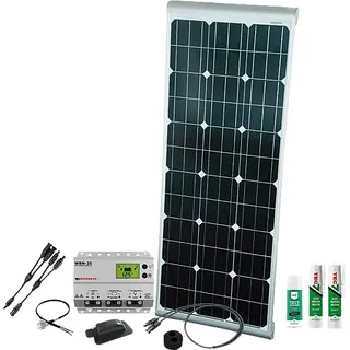 Phaesun Caravan Kit, Base Camp Aero MPPT WRM20 240 W / Kabel 240 W