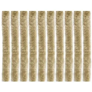 Sonnenschutzvorhang Aus Chenille Beige Arisol 90 x 220 cm