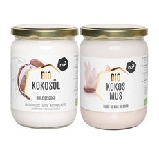 nu3 Bio Kokosöl + nu3 Bio Kokosmus