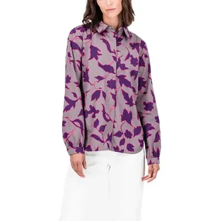 Fynch Hatton 24091913 Langarmhemd - Grey Taupe - 40