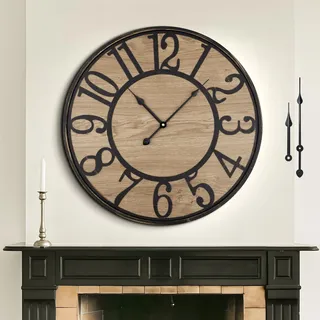 mee 2ou Wanduhr 80,0 cm 2ou bronze