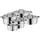 Compact Cuisine Topf-Set 5-tlg. Bratentopf + Fleischtopf + Stieltopf