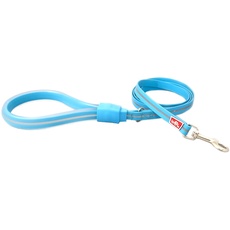 Wigzi 6GLSS58-BL Reflective Waterproof Gel Handle Leash, Einheitsgröße, neon blau