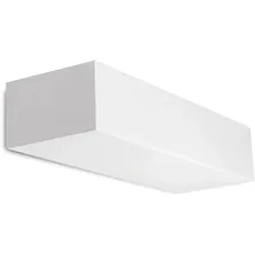 Integral LED Lamia Indoor Decorative Paintable Plaster Wall Mounted Up Light – Requires 1x E14 LED Bulb (Sold separately) – Match Your Interior, Ideal for Bedroom, Living Room, Hallways & Offices