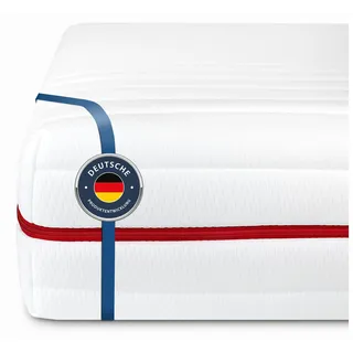 BMM Kaltschaummatratze Klassik 19, H3, 180 x 200 cm, Matratzen produziert in Deutschland