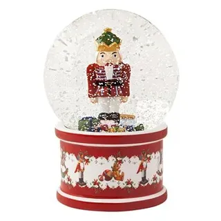 Villeroy & Boch Schneekugel Nussknacker 13 cm Mehrfarbig