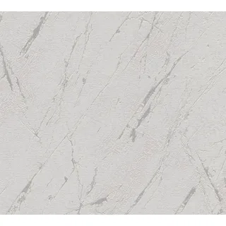 ascreation A.S. Création Vliestapete mit Marmoroptik Grau 10,05 m x 0,53 m