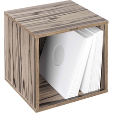Zomo VS-Box 100 (Platten), CD- & Schallplatten Aufbewahrung, Braun