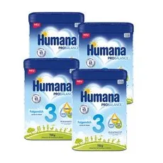 Humana Folgemilch 3 4x 750g ab dem 10. Monat