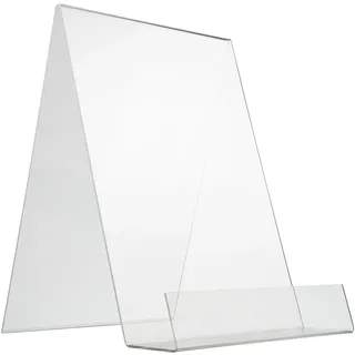 Buchständer Acryl A4, Acryl (PMMA), transparent