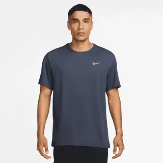 Nike Herren Laufshirt Dri-FIT Run Division Miler DV9315-437 S - Thunder Blue/Reflective Silver - S
