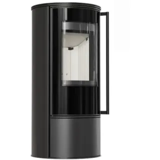 Kratki Kaminofen | KOZA SKADI | 5,5 kW | weißer Brennraum