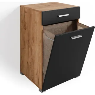 Badschrank Vicco Matteo Anthrazit 50 x 78.5 cm, Model 36723 - Dunkelgrau
