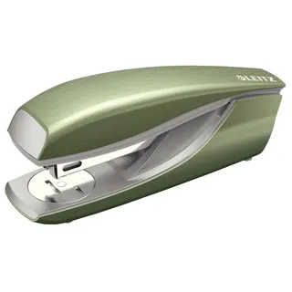Leitz NeXXt Metall, 30 Blatt, Inkl. Heftklammern, Ergonomisches Design, Seladon Grün, Style-Serie, 55620053