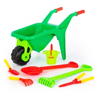 Wader Gärtnerschubkarre Mit Werkzeugen - Multicolor - One Size