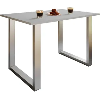 VCM Xona 80 x 76 x 50 cm silber/anthrazit
