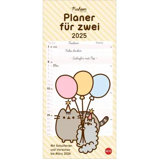 Heye Pusheen Planer für zwei 2025