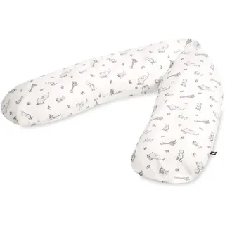 Julius Zöllner 4670016100 Stillkissen mit Perlenfüllung , bedruckte Baumwolle, Safari, 190 cm