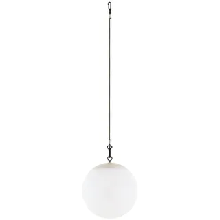 SCHWAIGER Solarlampe I hängende Solarleuchte für außen I RGB LED-Hängeleuchte mit Nylonkordel I IP44 spritzwassergeschützt & inklusive Fernbedienung I Hängelampe für Garten, Balkon & Terrasse