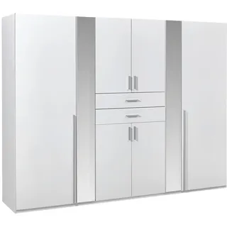 WIMEX Drehtürenschrank Vanea 270 x 208 x 58 cm Weiß