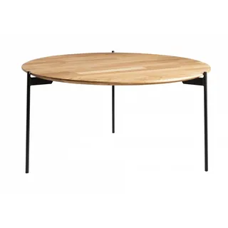 Home Affaire Couchtisch »Rombo Rund« in verschiedenen Farben und Breiten erhältlich, braun