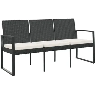 vidaXL Gartenbank 53 x 56 x 32 cm Schwarz