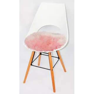 Heitmann-Felle Lamm Sitzauflage rund Ø 45 cm Rosa
