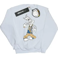 Looney Tunes, Herren, Pullover, Rapper Sweatshirt, Weiss, (XL)