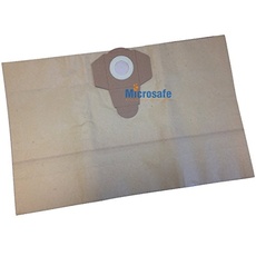 10 Staubsaugerbeutel für Aldi Workzone Nass- und Trockensauger 25 Liter Volumen, Filtersäcke von Microsafe®
