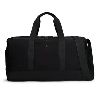 Weekender TOMMY HILFIGER "TH TRAVEL DUFFLE", Herren, Gr. B/H/T: 50cm x 29cm x 27cm, schwarz, Textil, Taschen Weekender, Men Reisetasche, Freizeittasche mit doppeltem Tragegriff