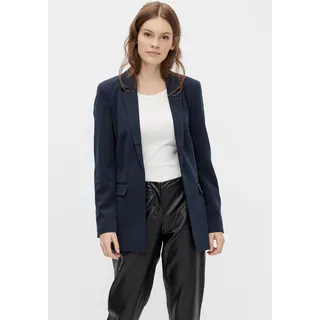 pieces Longblazer »PCBOSELLA LS LOOSE BLAZER NOOS«, in leichter Oversize Form, blau