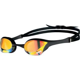 Arena Cobra Ultra Swipe Schwimmbrille Gelb Copper/Schwarz One size