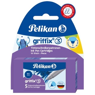 Pelikan griffix 3 Tintenroller-Patrone königsblau, 10er-Pack (960575)