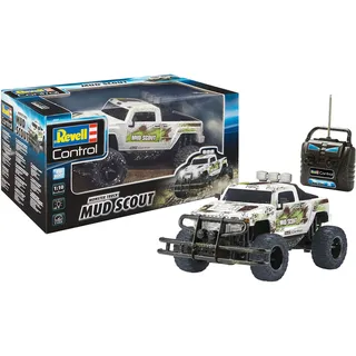 REVELL Monstertruck New Mud Scout 1:10 CH RTR schwarz, weiß