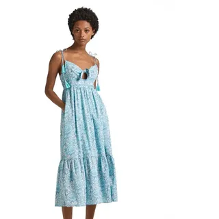 Pepe Jeans Mallory Midikleid Blau S
